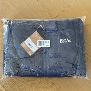 Eddie Bauer Dark Blue Quilted Jacket